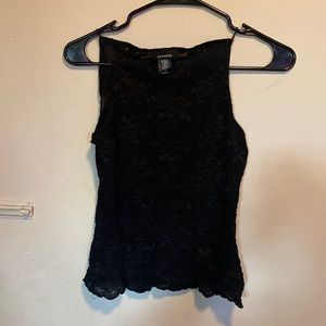 Small black express blouse